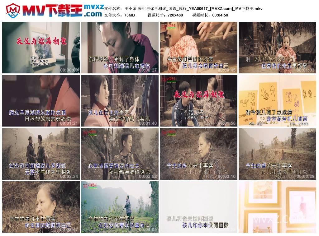王小荣-来生与你再相聚_国语_流行_YEA00617